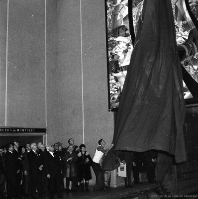 Inauguration du métro de Montréal