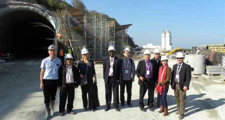 Visite technique du tunnel Markovec