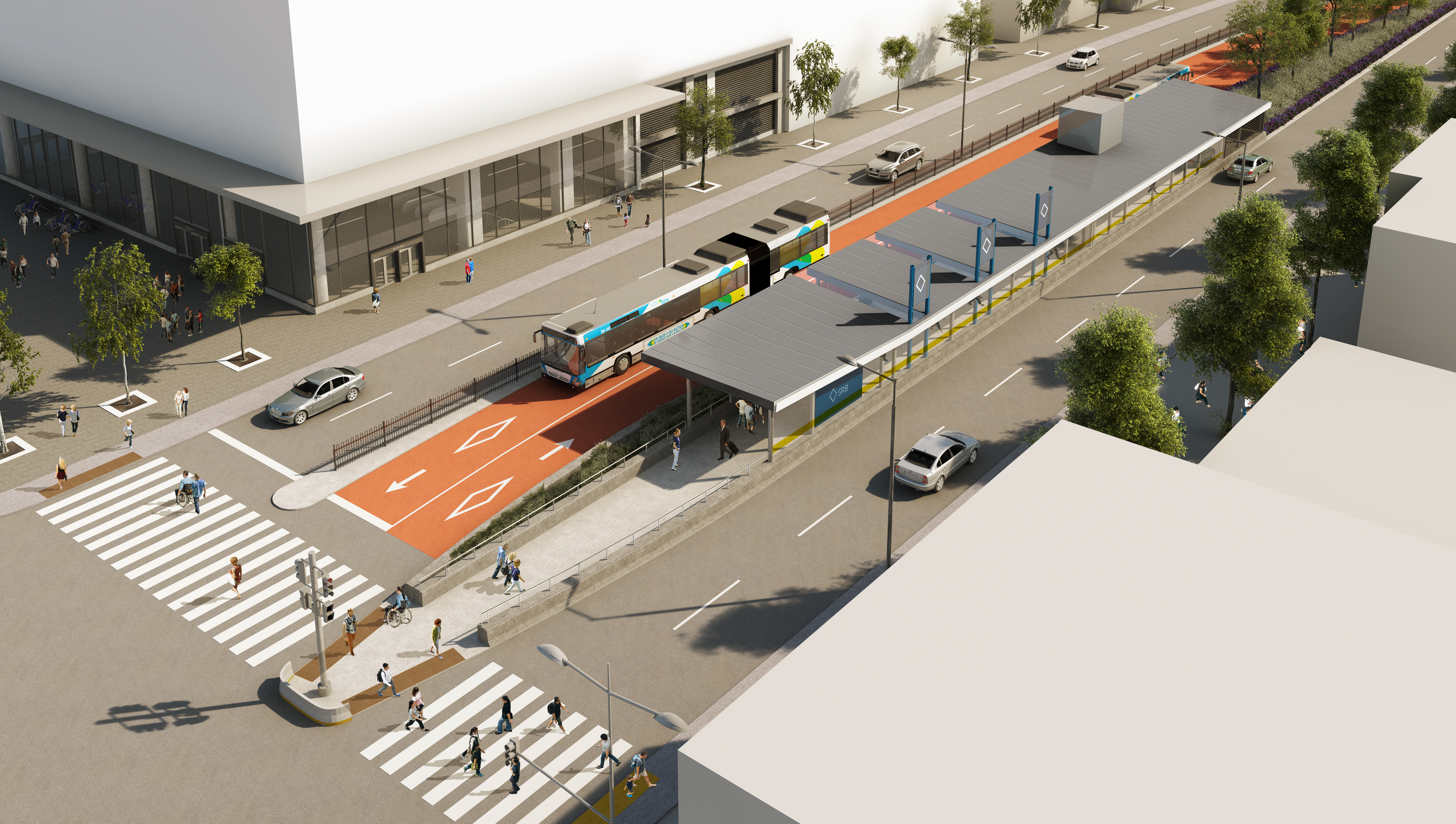 Projet intégré service rapide par bus (SRB) - Boulevard Pie-IX - Lot Jean-Talon