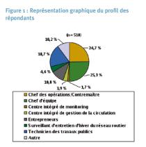 Représentation graphique du profil des répondants