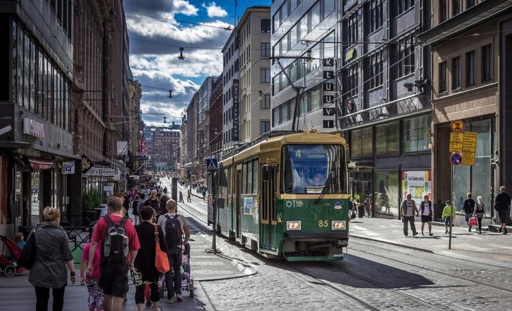 Helsinki Finland City clock