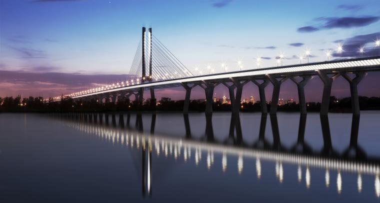 Nouveau pont sur le Saint-Laurent